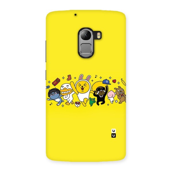 Yellow Friends Back Case for Lenovo K4 Note