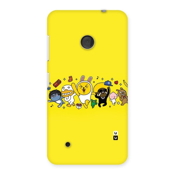 Yellow Friends Back Case for Lumia 530