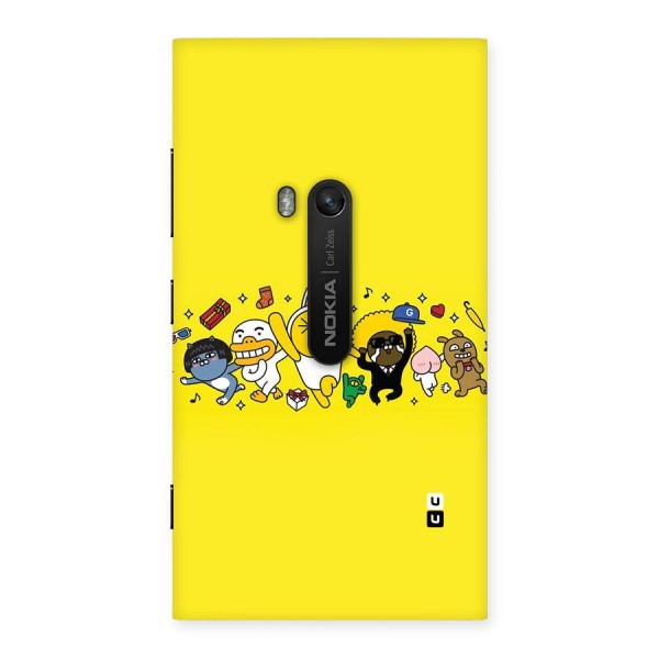 Yellow Friends Back Case for Lumia 920