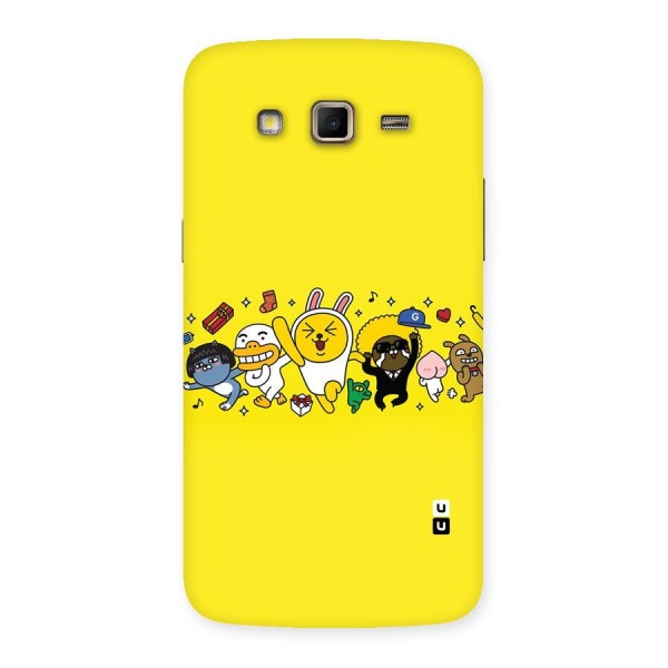 Yellow Friends Back Case for Samsung Galaxy Grand 2