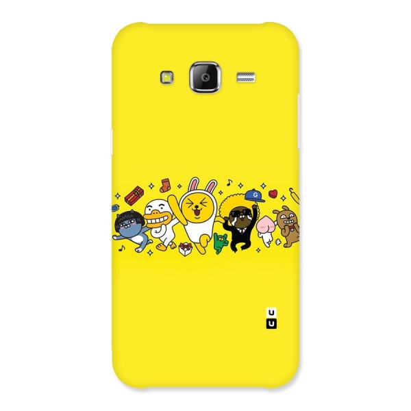 Yellow Friends Back Case for Samsung Galaxy J2 Prime