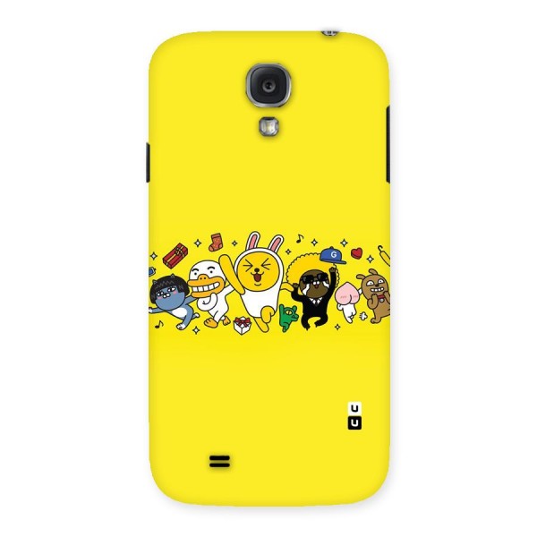 Yellow Friends Back Case for Samsung Galaxy S4