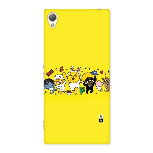 Yellow Friends Back Case for Sony Xperia Z3