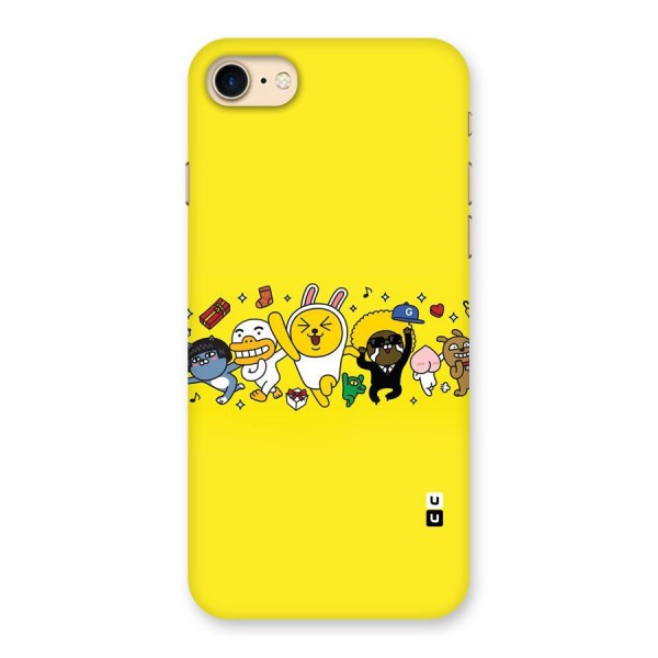 Yellow Friends Back Case for iPhone 7