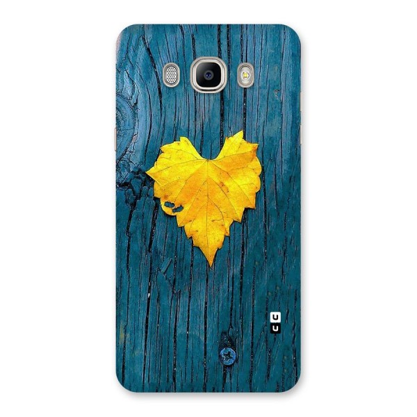 Yellow Leaf Back Case for Galaxy On8