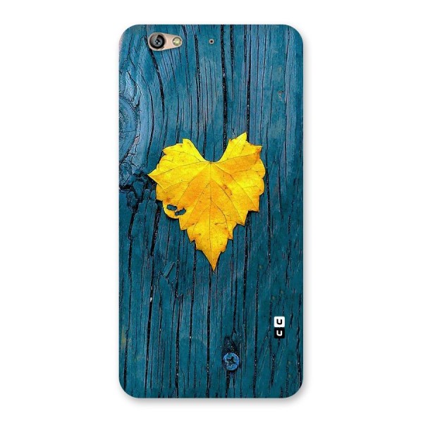 Yellow Leaf Back Case for Gionee S6