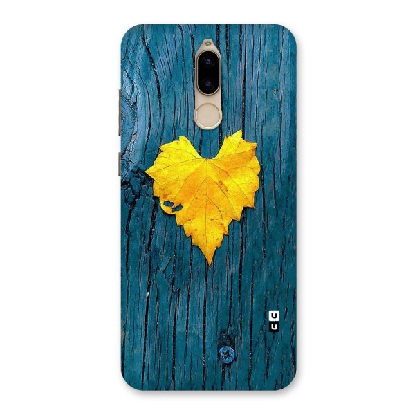 Yellow Leaf Back Case for Honor 9i