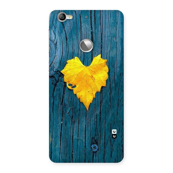 Yellow Leaf Back Case for LeTV Le 1s