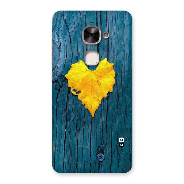 Yellow Leaf Back Case for Le 2