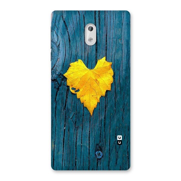 Yellow Leaf Back Case for Nokia 3