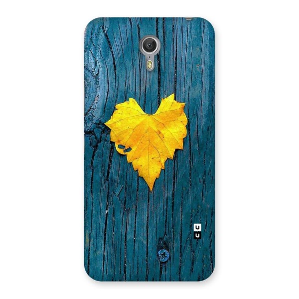 Yellow Leaf Back Case for Zuk Z1