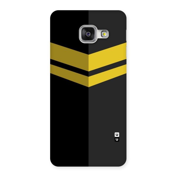 Yellow Lines Back Case for Galaxy A3 2016