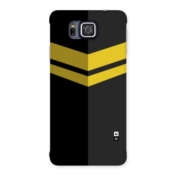 Yellow Lines Back Case for Galaxy Alpha