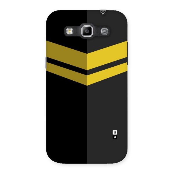 Yellow Lines Back Case for Galaxy Grand Quattro