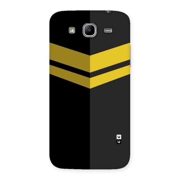 Yellow Lines Back Case for Galaxy Mega 5.8