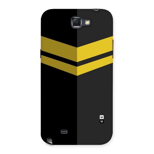 Yellow Lines Back Case for Galaxy Note 2