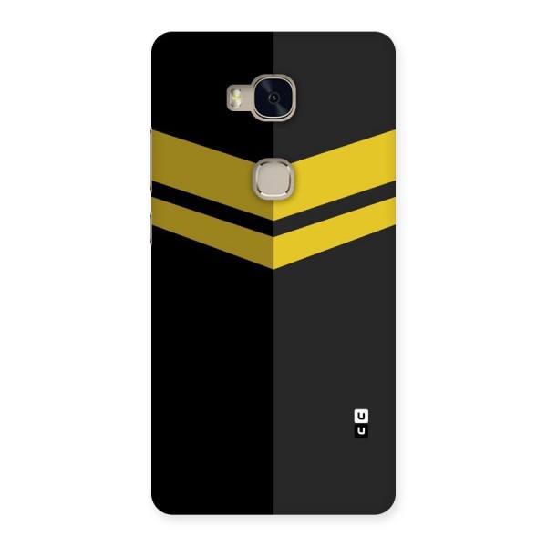 Yellow Lines Back Case for Huawei Honor 5X