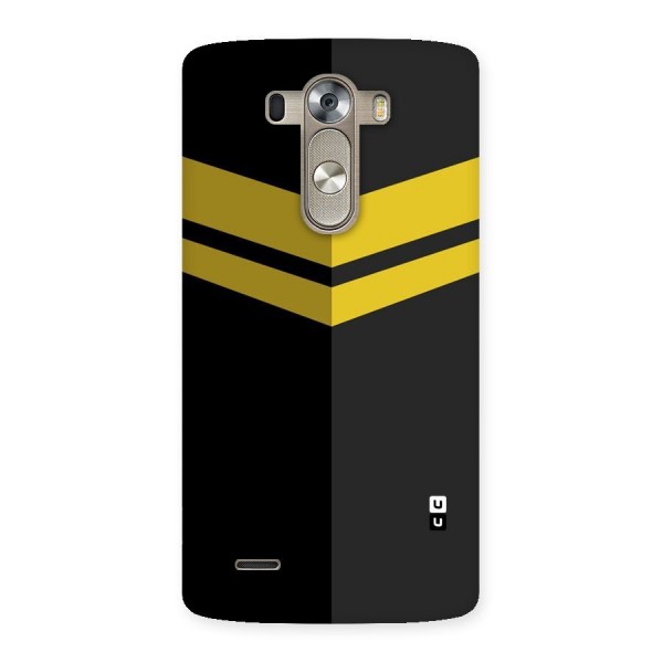 Yellow Lines Back Case for LG G3