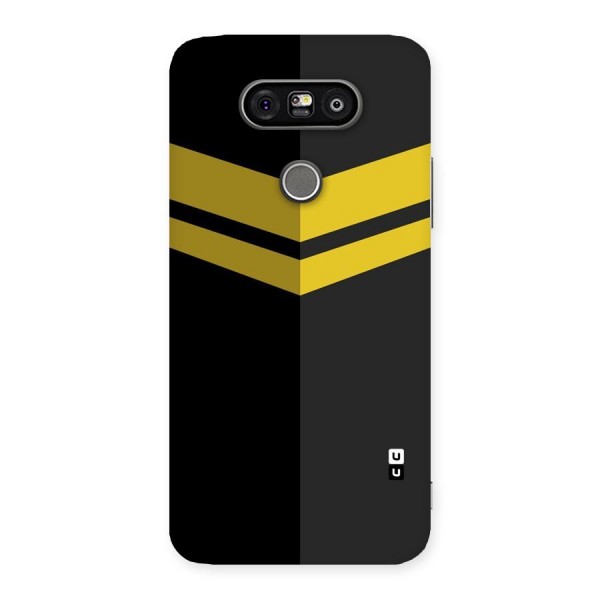 Yellow Lines Back Case for LG G5