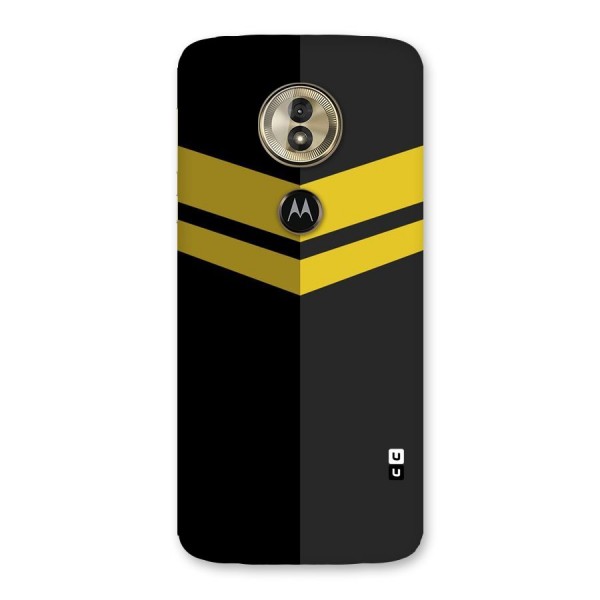 Yellow Lines Back Case for Moto G6 Play
