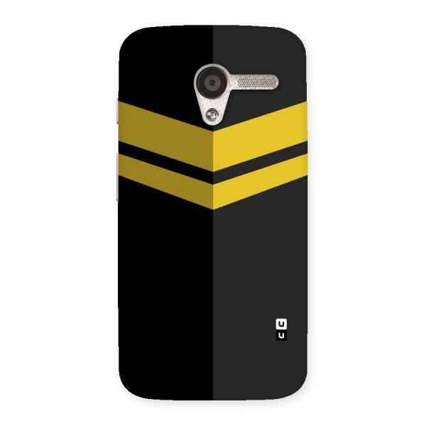 Yellow Lines Back Case for Moto X