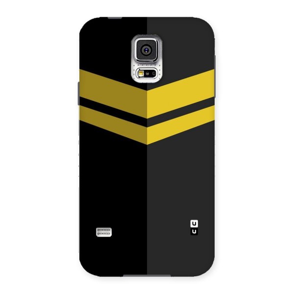 Yellow Lines Back Case for Samsung Galaxy S5