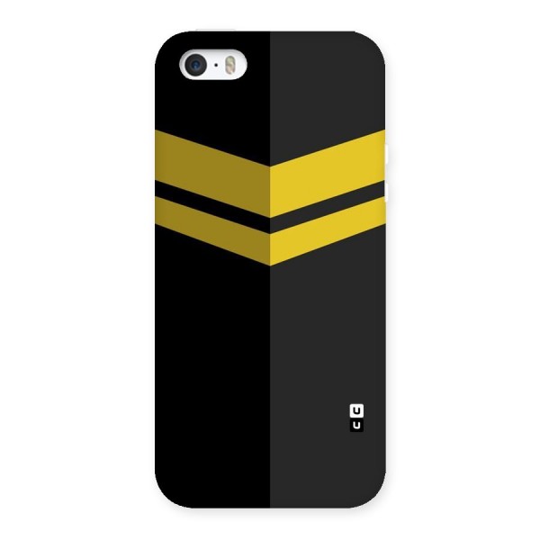 Yellow Lines Back Case for iPhone 5 5S