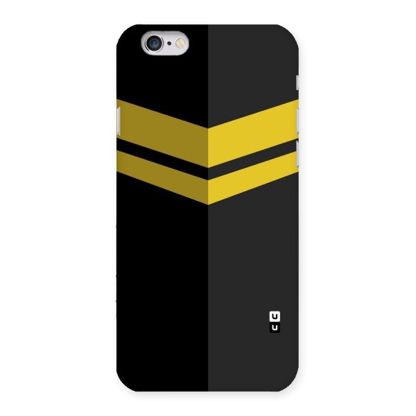Yellow Lines Back Case for iPhone 6 6S