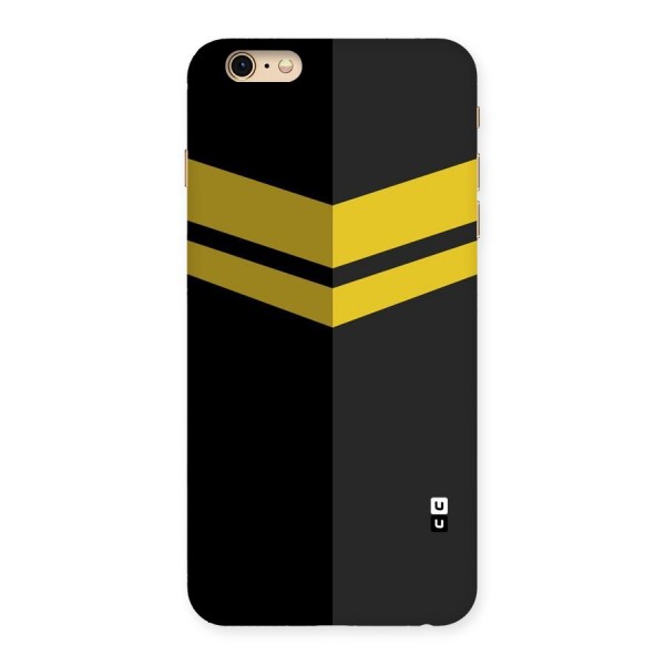 Yellow Lines Back Case for iPhone 6 Plus 6S Plus