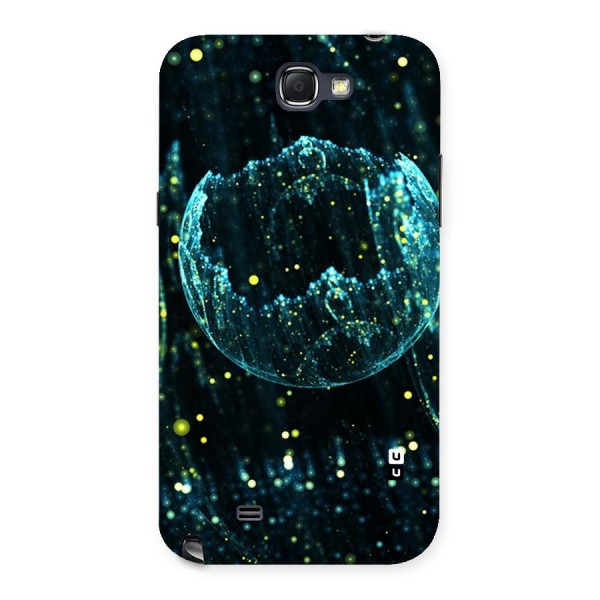 Yellow Rain Back Case for Galaxy Note 2