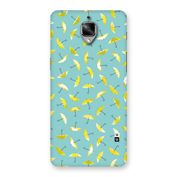 Yellow Umbrella Pattern Back Case for OnePlus 3