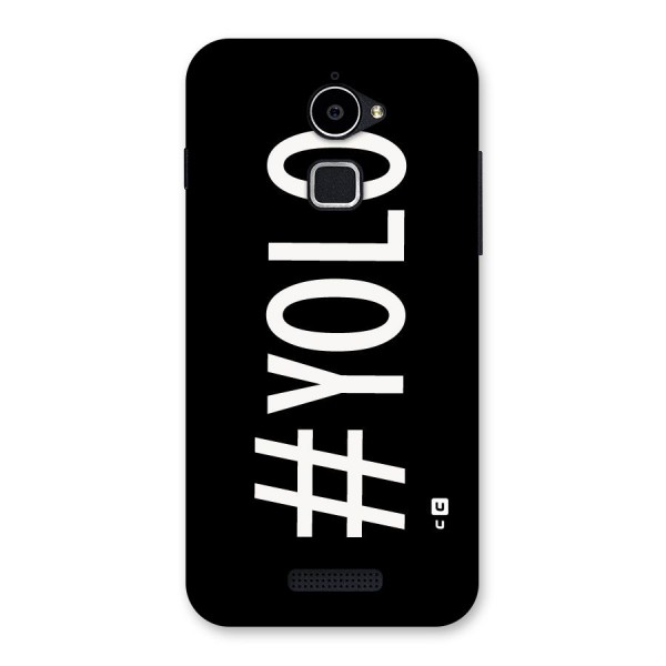 Yolo Back Case for Coolpad Note 3 Lite