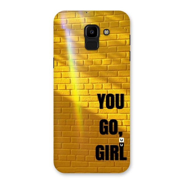 You Go Girl Wall Back Case for Galaxy J6