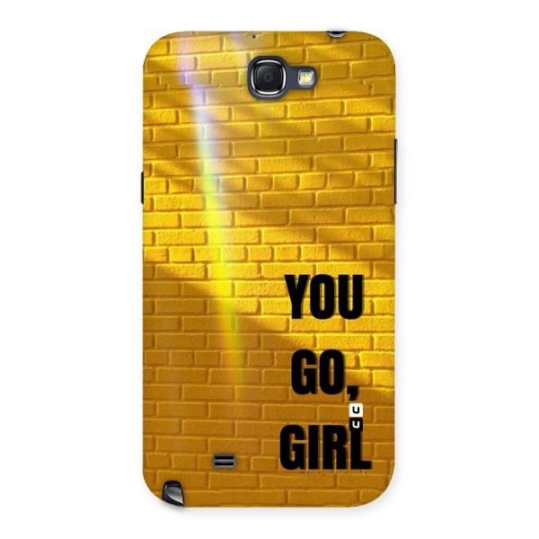 You Go Girl Wall Back Case for Galaxy Note 2