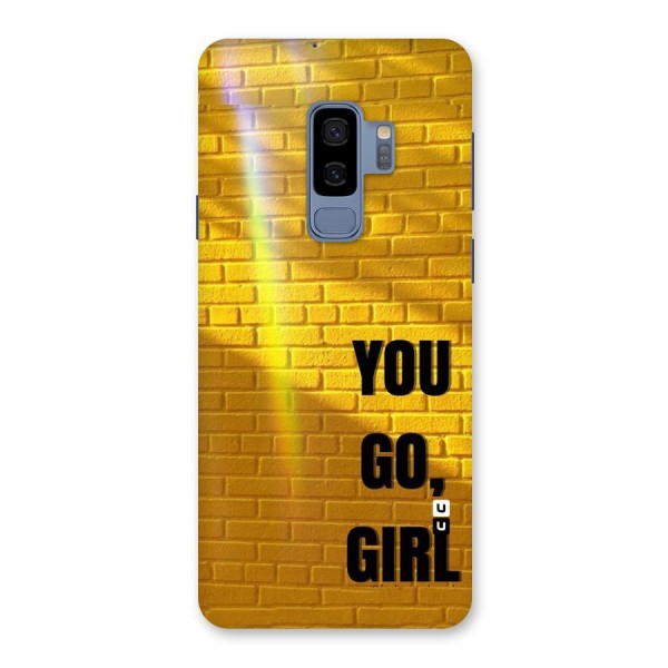 You Go Girl Wall Back Case for Galaxy S9 Plus