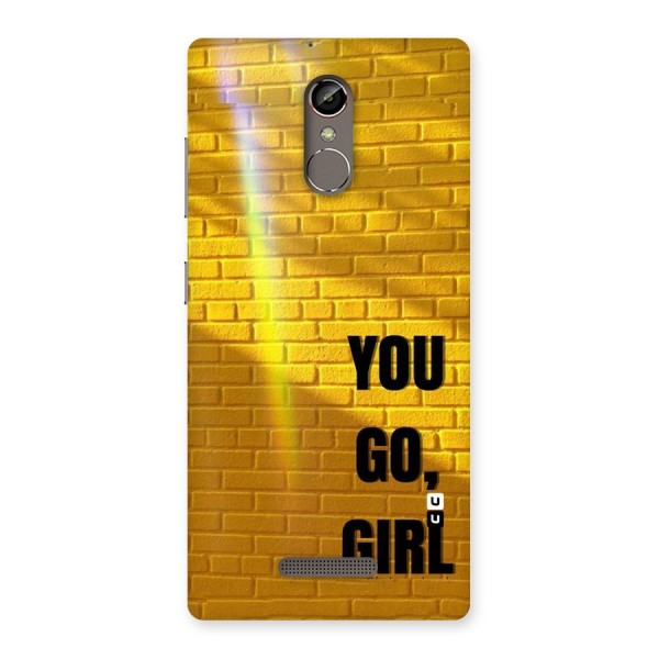 You Go Girl Wall Back Case for Gionee S6s