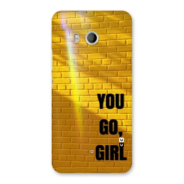 You Go Girl Wall Back Case for HTC U11