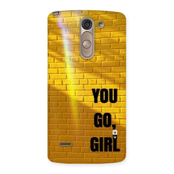 You Go Girl Wall Back Case for LG G3 Stylus