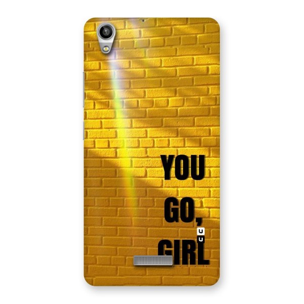 You Go Girl Wall Back Case for Lava-Pixel-V1