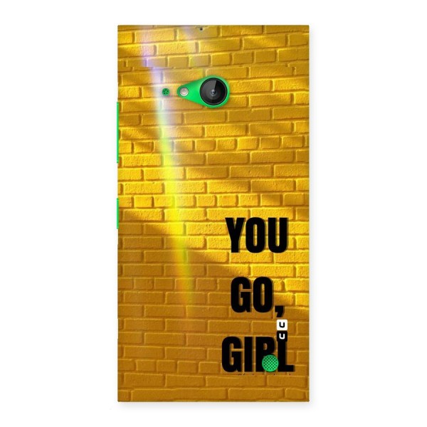 You Go Girl Wall Back Case for Lumia 730