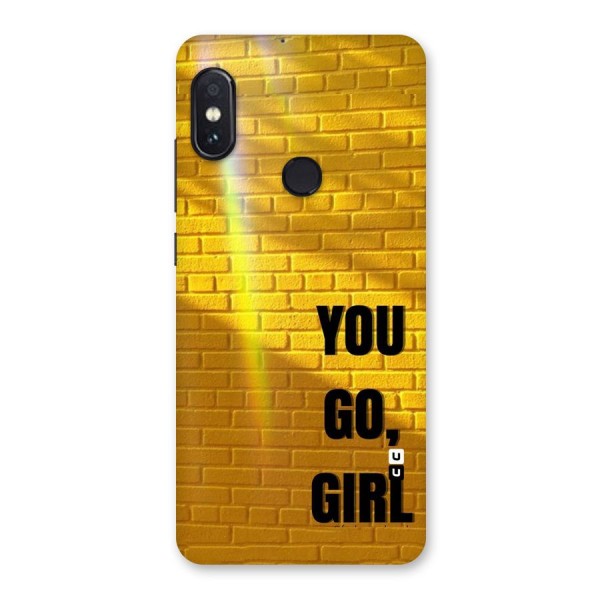 You Go Girl Wall Back Case for Redmi Note 5 Pro