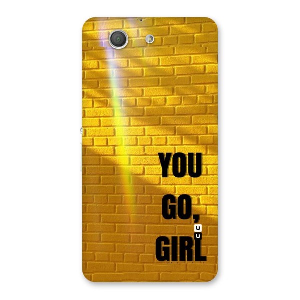 You Go Girl Wall Back Case for Xperia Z3 Compact