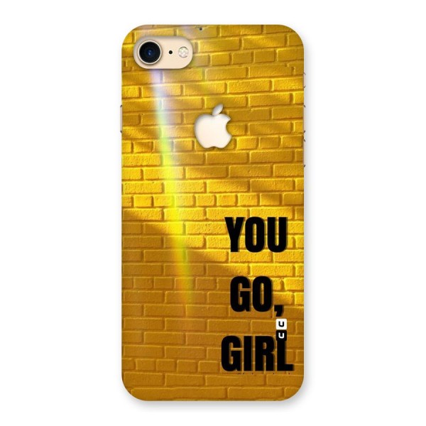 You Go Girl Wall Back Case for iPhone 7 Apple Cut