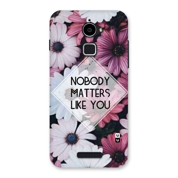 You Matter Back Case for Coolpad Note 3 Lite