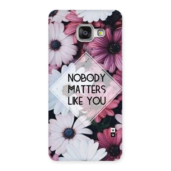 You Matter Back Case for Galaxy A3 2016
