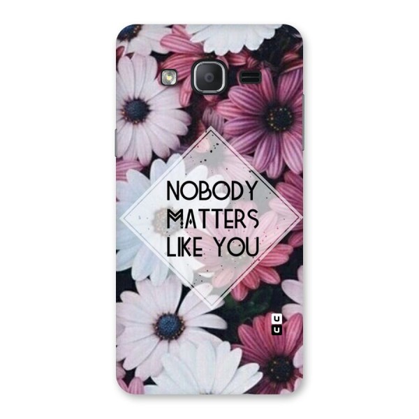 You Matter Back Case for Galaxy On7 Pro