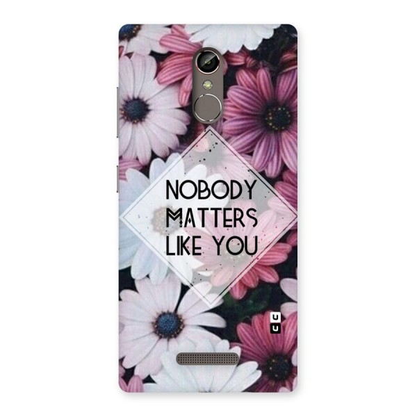 You Matter Back Case for Gionee S6s