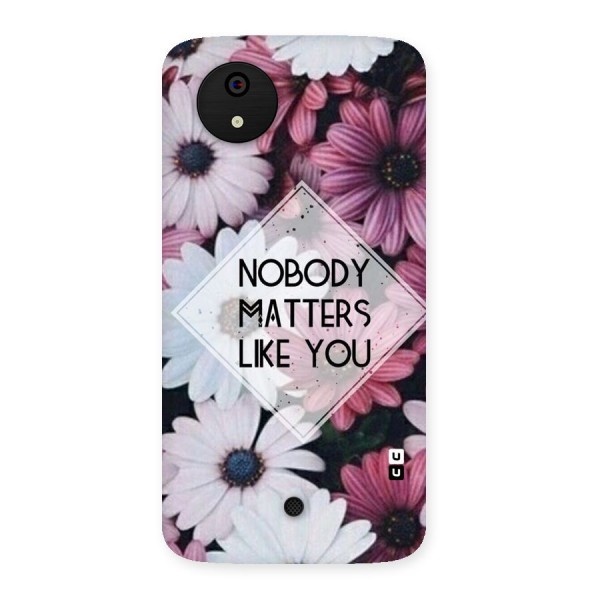 You Matter Back Case for Micromax Canvas A1