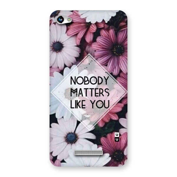 You Matter Back Case for Micromax Hue 2
