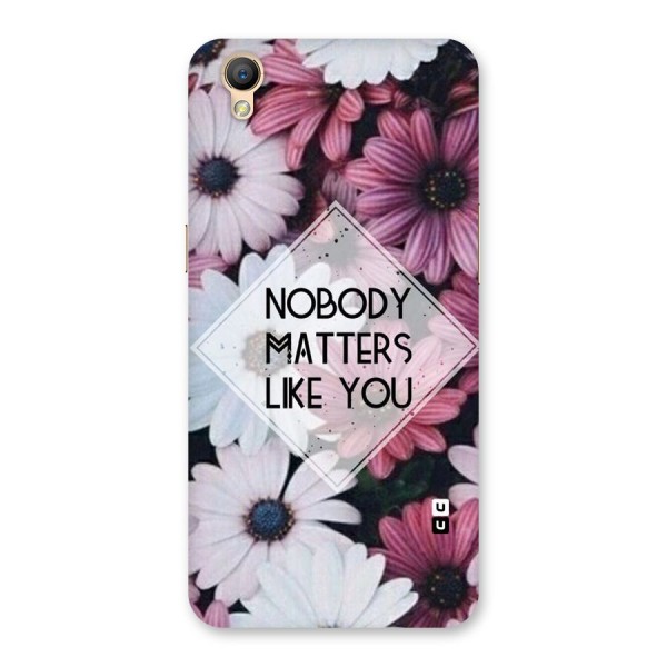 You Matter Back Case for Oppo A37
